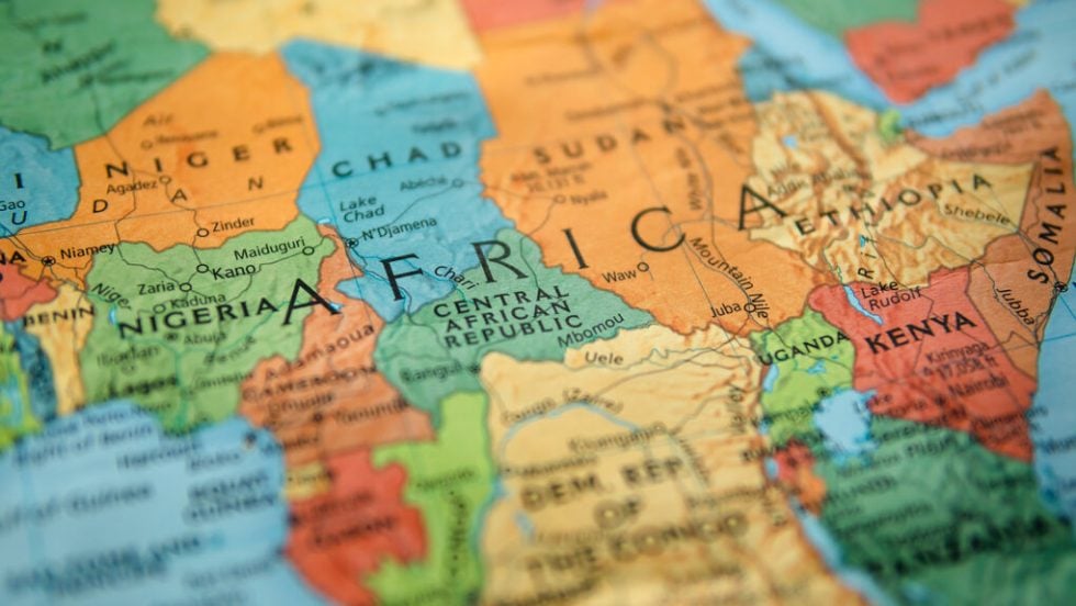 africa map